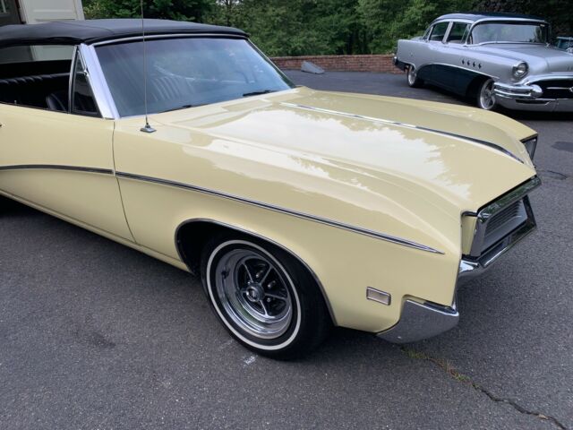 1968 Yellow Buick Skylark Convertible