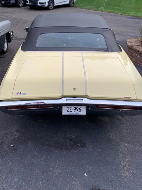 1968 Yellow Buick Skylark Convertible