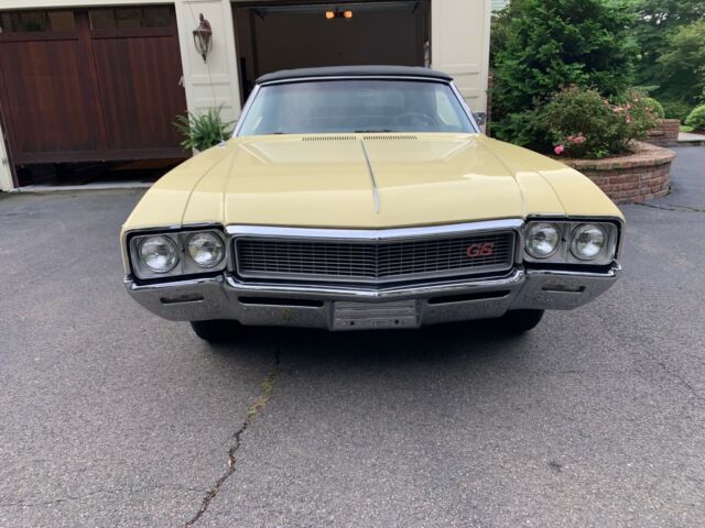 1968 Yellow Buick Skylark Convertible