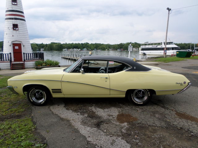 1968 Yellow Buick Skylark Coupe