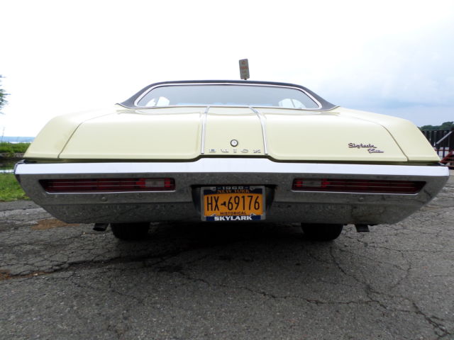 1968 Yellow Buick Skylark Coupe