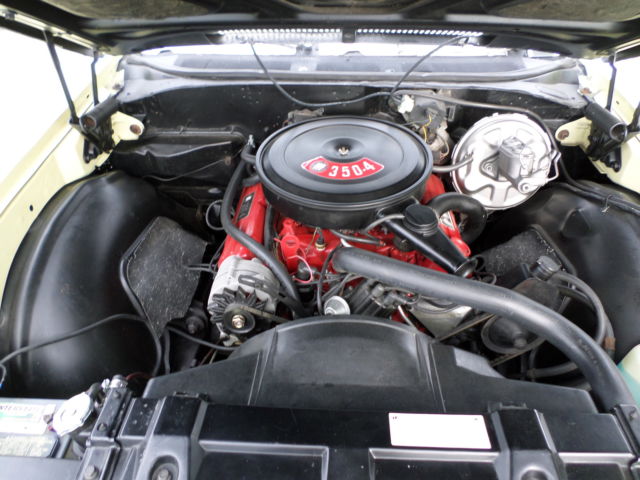 1968 Yellow Buick Skylark Coupe