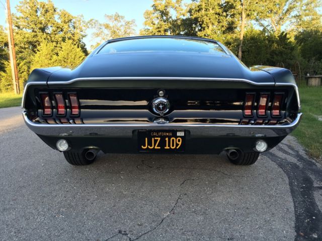 1967 Green Ford Mustang