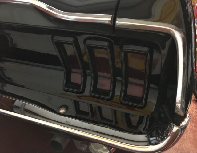 1967 Green Ford Mustang