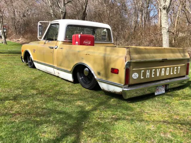 1968 C-10 CUSTOM, air ride no rust or rot ever great patina for sale ...