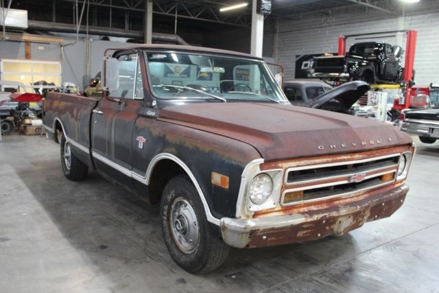 1968 Gray Chevrolet C10 Pickup Truck