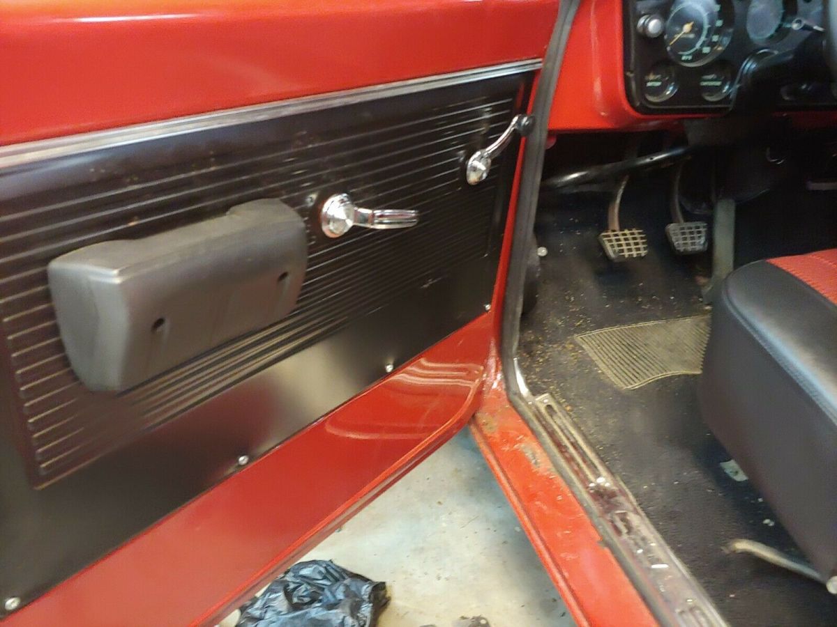 1968 Red Chevrolet C-10 Standard Cab Pickup