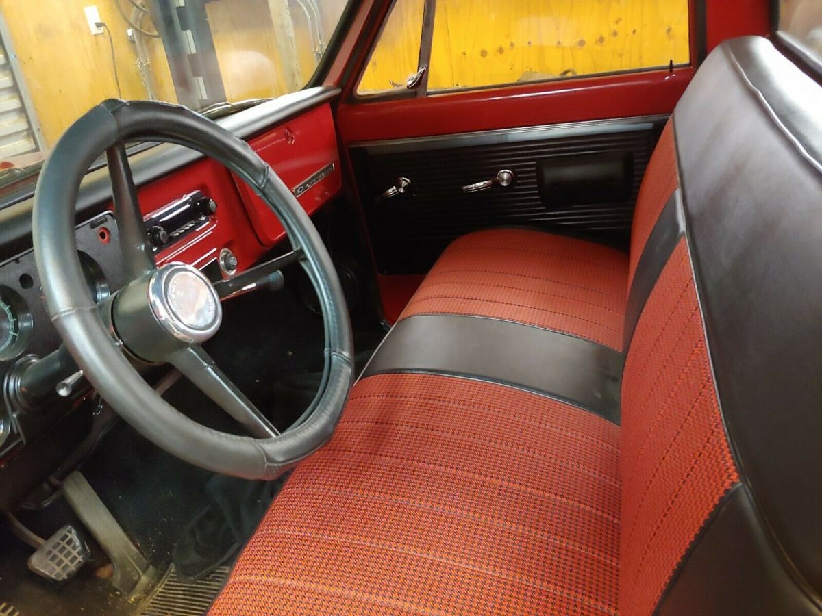 1968 Red Chevrolet C-10 Standard Cab Pickup