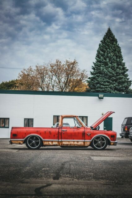 1968 Orange Chevrolet C-10 Standard Cab Pickup