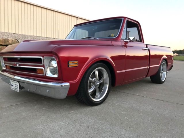 1968 Red Chevrolet C-10 Standard Cab Pickup