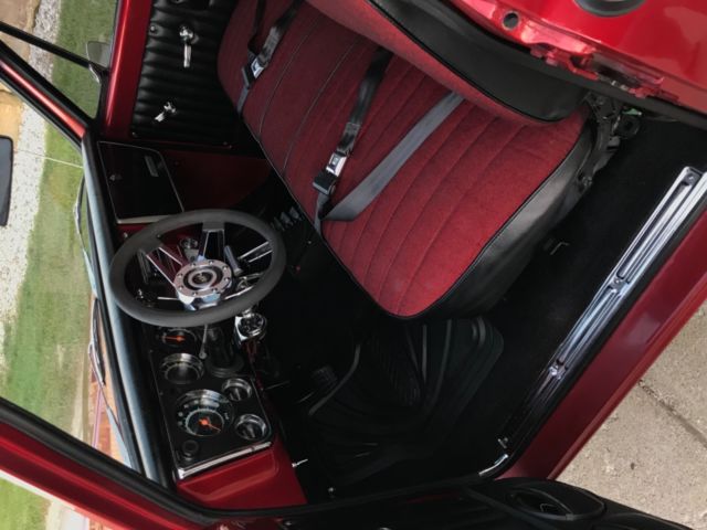 1968 Red Chevrolet C-10 Standard Cab Pickup