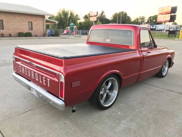 1968 Red Chevrolet C-10 Standard Cab Pickup