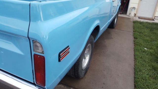 1968 blue Chevrolet C-10 pickup