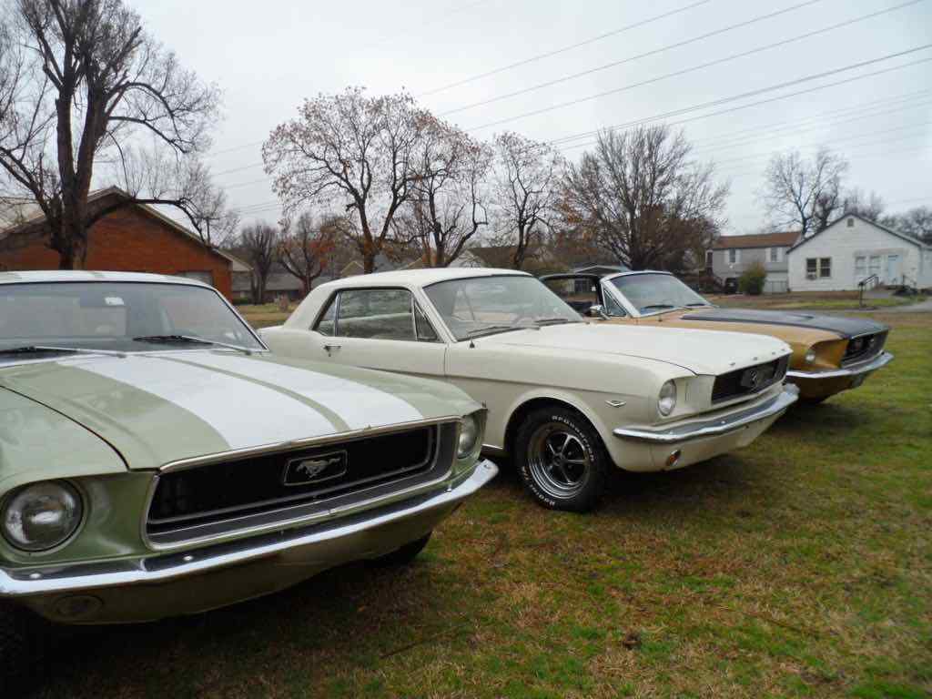 1968 Green Ford Mustang Coupe