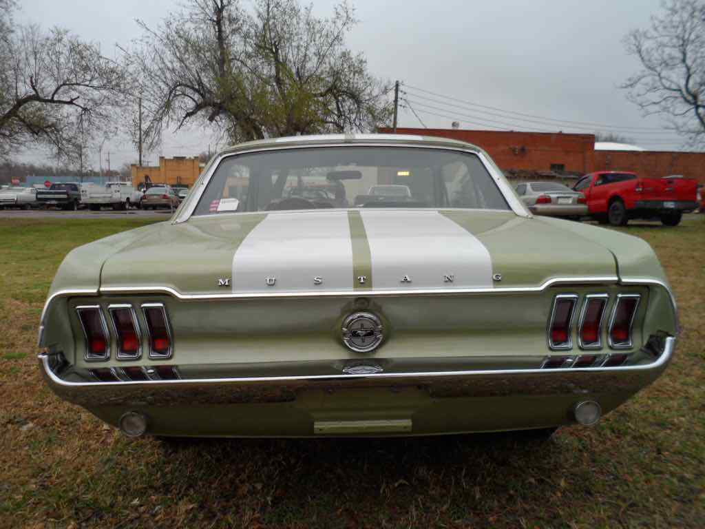 1968 Green Ford Mustang Coupe