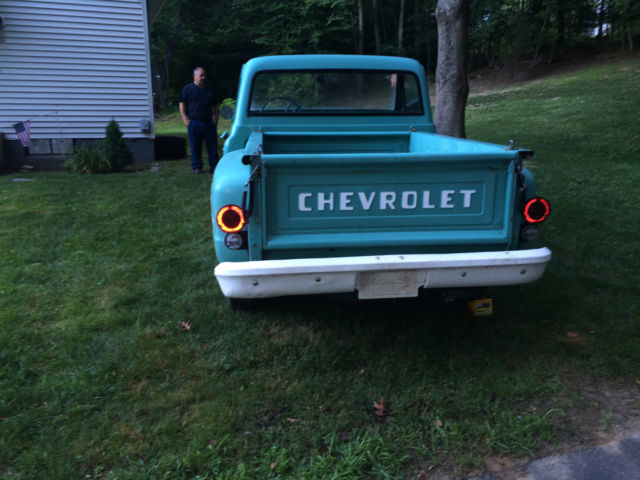 1968 Blue Chevrolet C-10 Stepside Short Bed