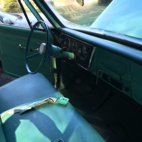 1968 Blue Chevrolet C-10 Stepside Short Bed