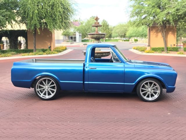 1968 Blue Chevrolet C-10