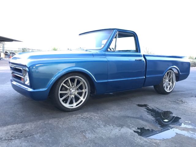 1968 Blue Chevrolet C-10