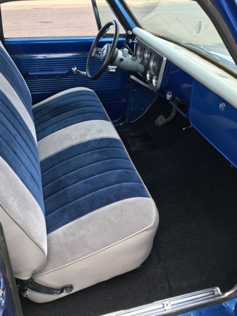 1968 Blue Chevrolet C-10