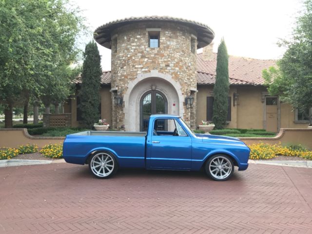 1968 Blue Chevrolet C-10
