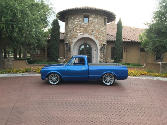 1968 Blue Chevrolet C-10