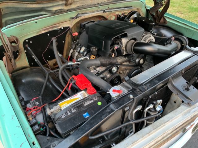 1968 Green Chevrolet C-10 Standard Cab Pickup