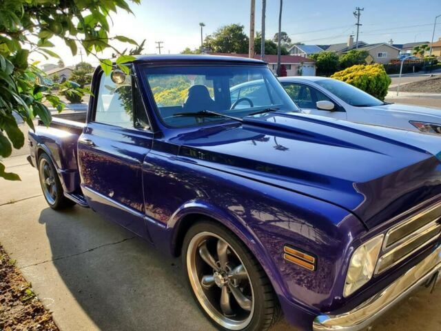 1968 Purple Chevrolet C10 Pickup