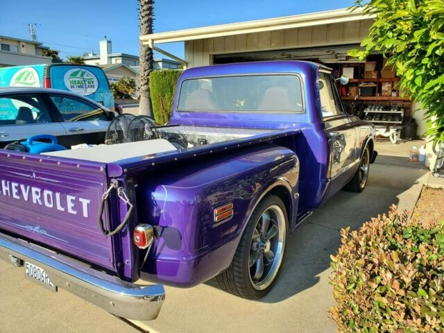 1968 Purple Chevrolet C10 Pickup