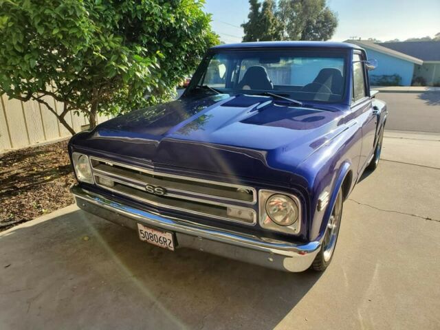 1968 Purple Chevrolet C10 Pickup