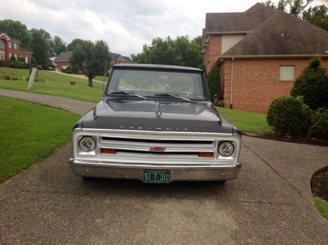 1968 Black Chevrolet C-10 Standard Cab Pickup