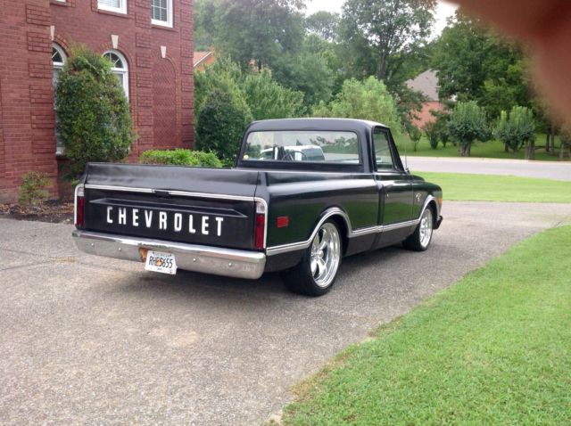 1968 Black Chevrolet C-10 Standard Cab Pickup