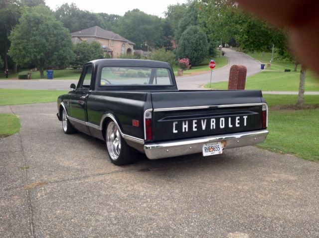 1968 Black Chevrolet C-10 Standard Cab Pickup