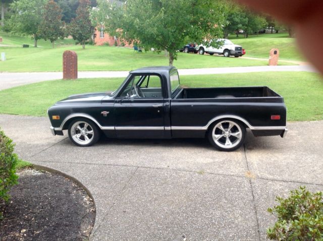1968 Black Chevrolet C-10 Standard Cab Pickup