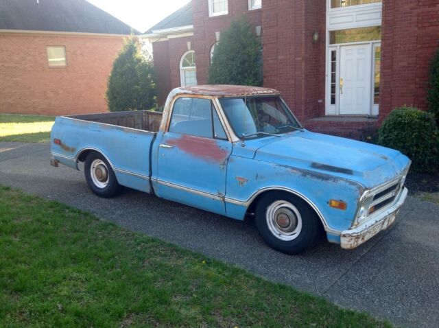 1968 Blue Chevrolet C-10 Standard Cab Pickup