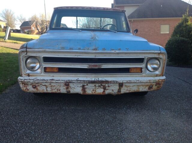 1968 Blue Chevrolet C-10 Standard Cab Pickup