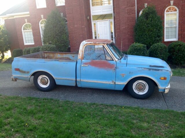1968 Blue Chevrolet C-10 Standard Cab Pickup