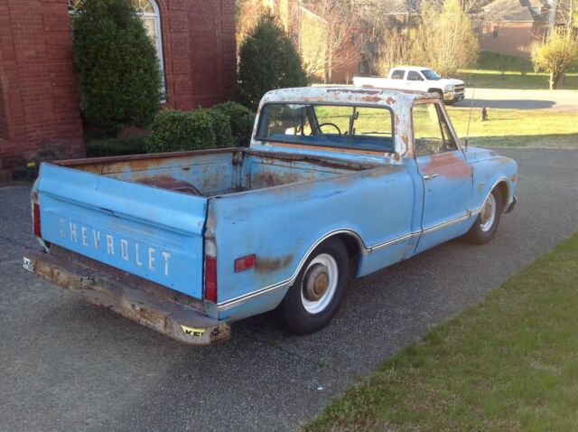 1968 Blue Chevrolet C-10 Standard Cab Pickup