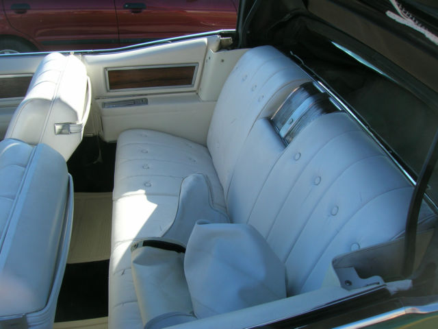 1968 GREEN Cadillac Brougham CONVERTIBLE