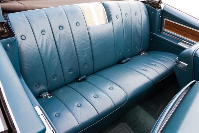 1968 Blue Cadillac Fleetwood Convertible