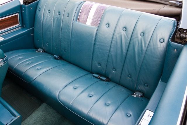 1968 Blue Cadillac Fleetwood Convertible