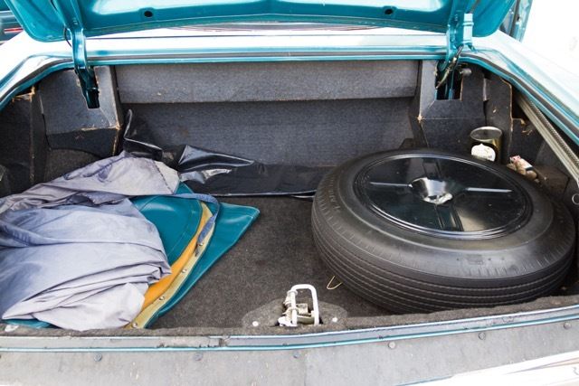 1968 Blue Cadillac Fleetwood Convertible