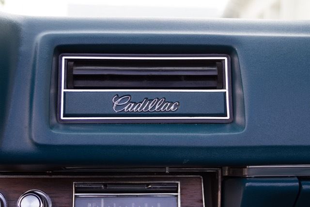 1968 Blue Cadillac Fleetwood Convertible
