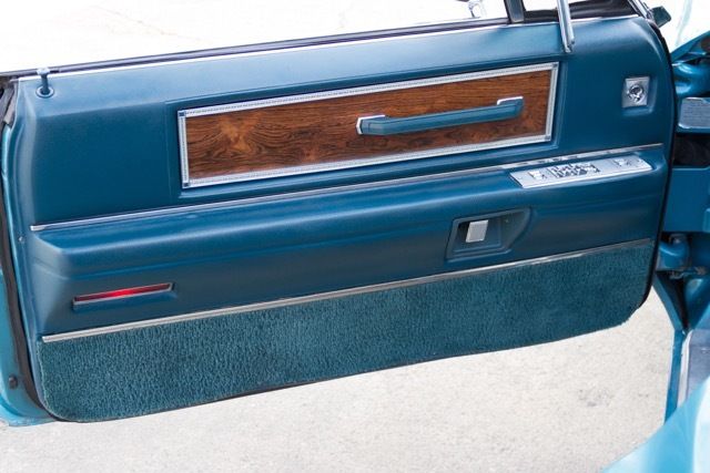 1968 Blue Cadillac Fleetwood Convertible