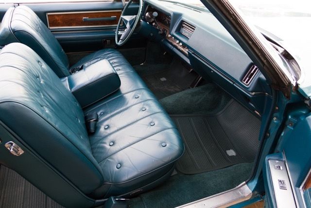 1968 Blue Cadillac Fleetwood Convertible