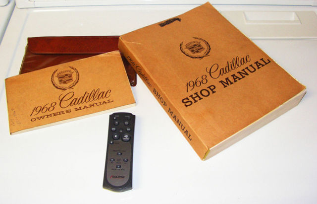 1968 Blue Cadillac Fleetwood Sedan