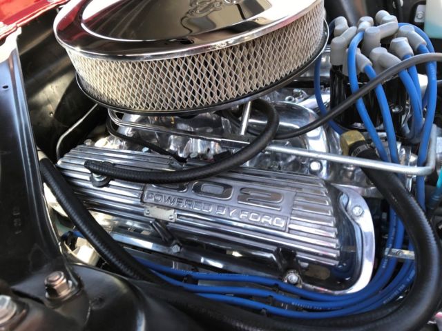 1968 Red Ford Mustang Coupe