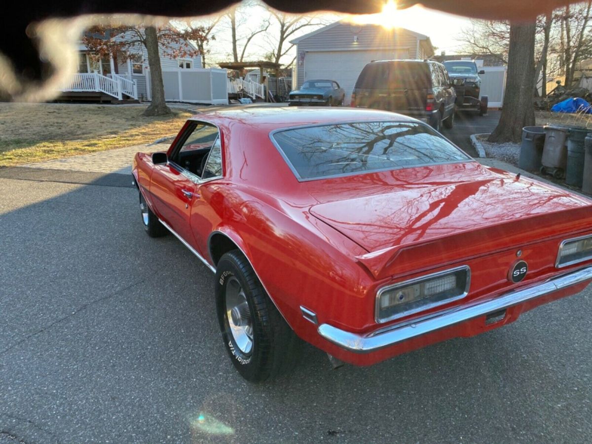 1968 Red Chevrolet Camaro Coupe