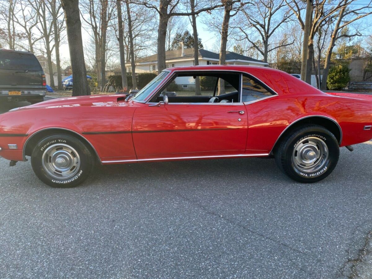 1968 Red Chevrolet Camaro Coupe