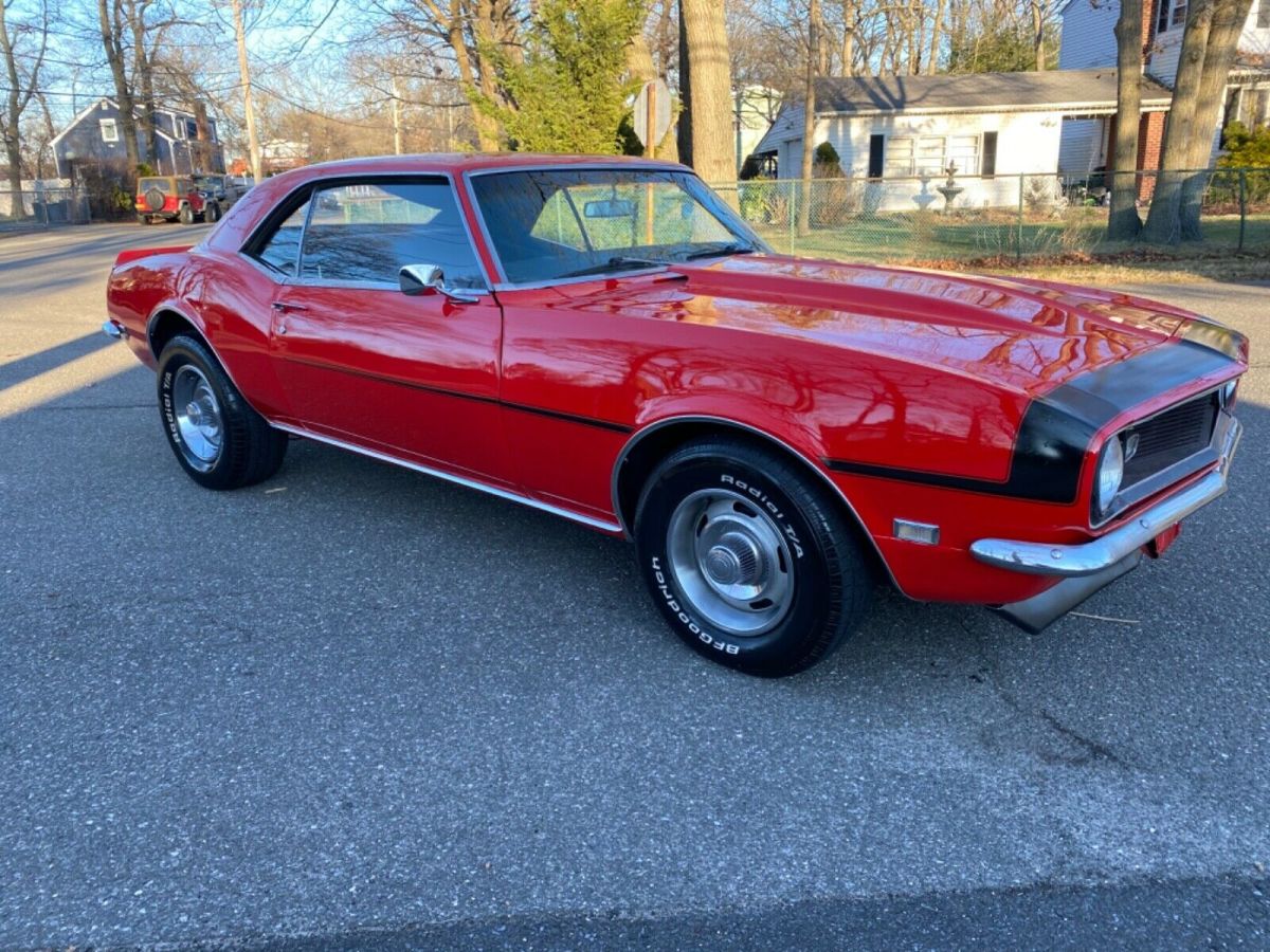 1968 Red Chevrolet Camaro Coupe